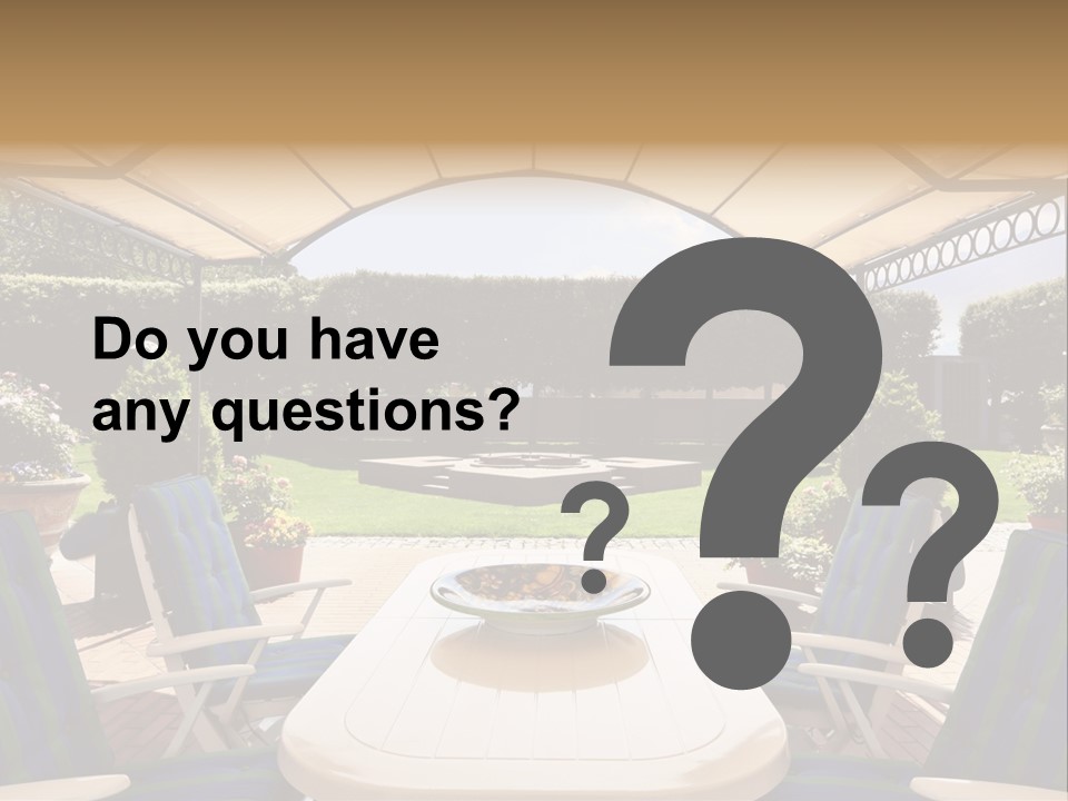 Two Grass Sleeping PowerPoint Template