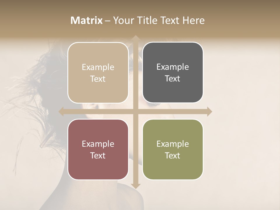 Cut Contemplating Child PowerPoint Template