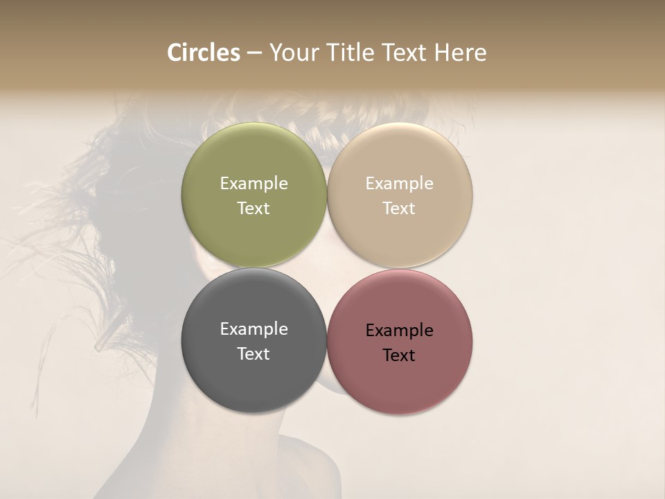 Cut Contemplating Child PowerPoint Template