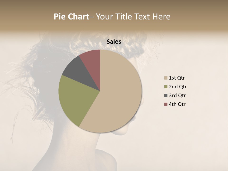 Cut Contemplating Child PowerPoint Template