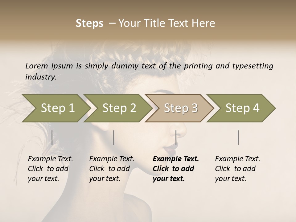 Cut Contemplating Child PowerPoint Template