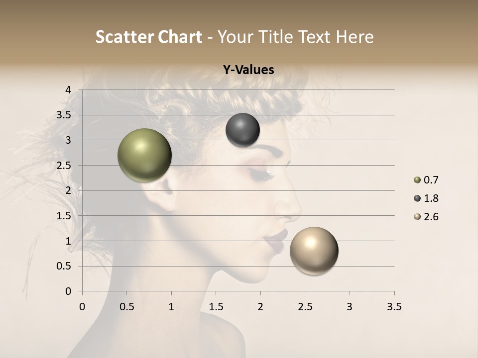Cut Contemplating Child PowerPoint Template