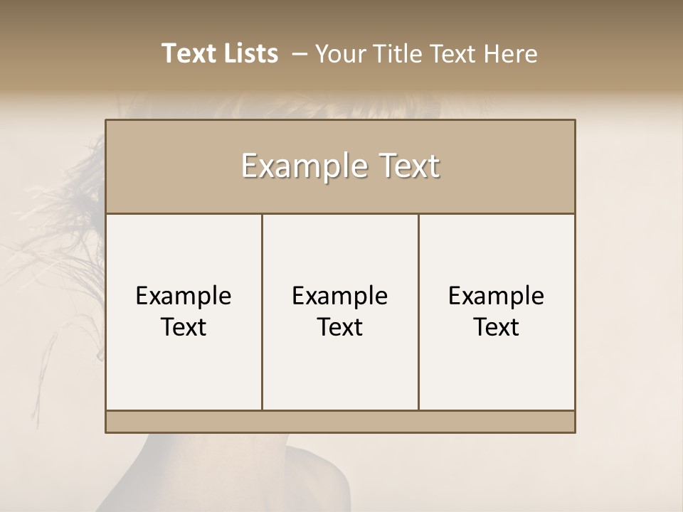 Cut Contemplating Child PowerPoint Template