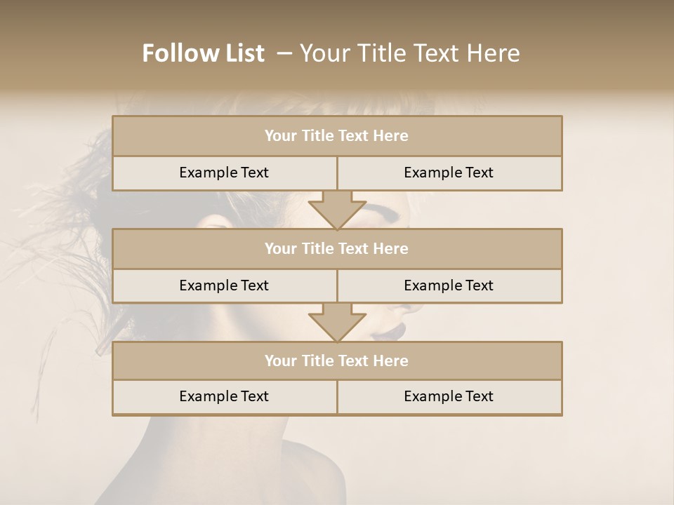 Cut Contemplating Child PowerPoint Template