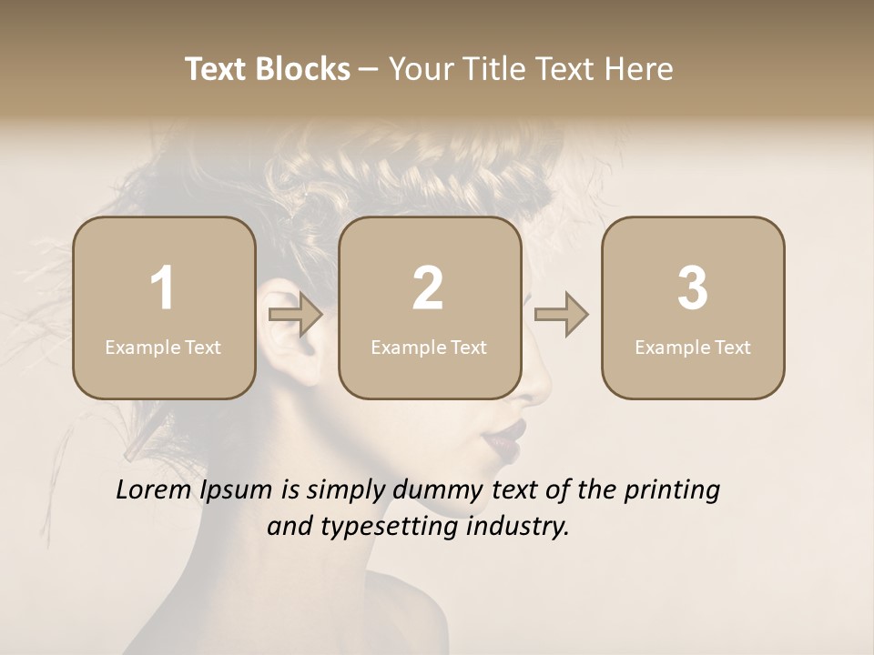 Cut Contemplating Child PowerPoint Template