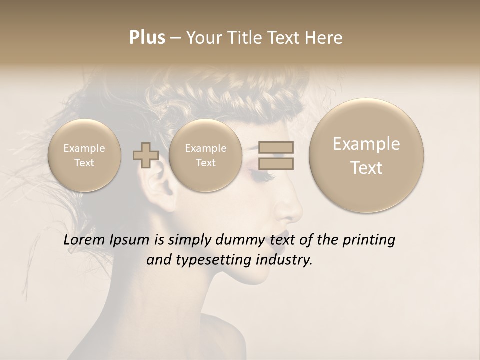 Cut Contemplating Child PowerPoint Template