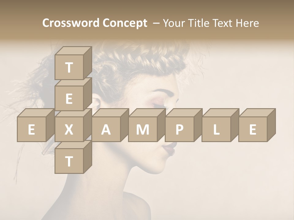 Cut Contemplating Child PowerPoint Template