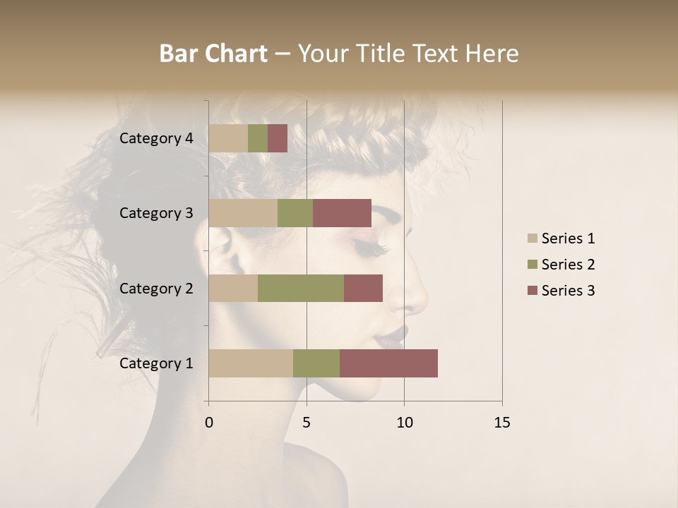 Cut Contemplating Child PowerPoint Template