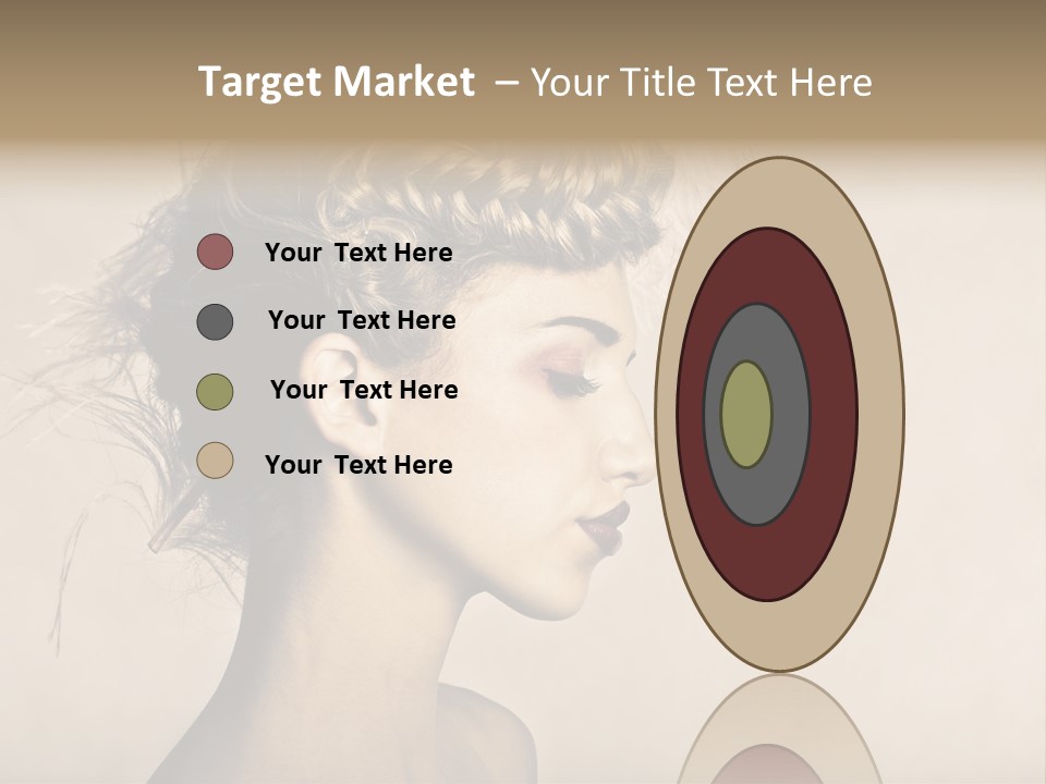 Cut Contemplating Child PowerPoint Template