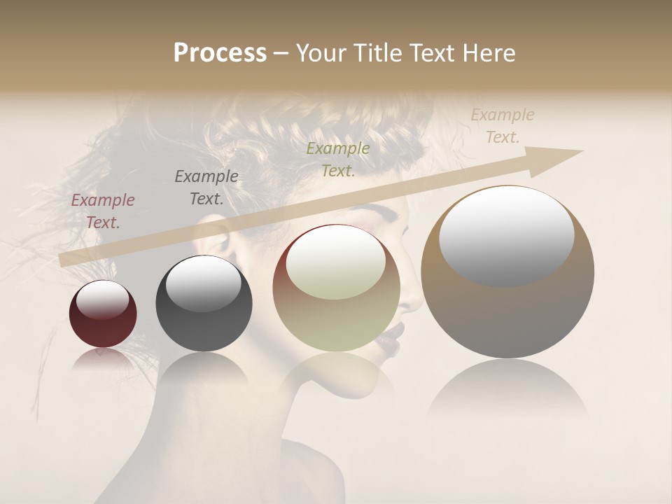 Cut Contemplating Child PowerPoint Template