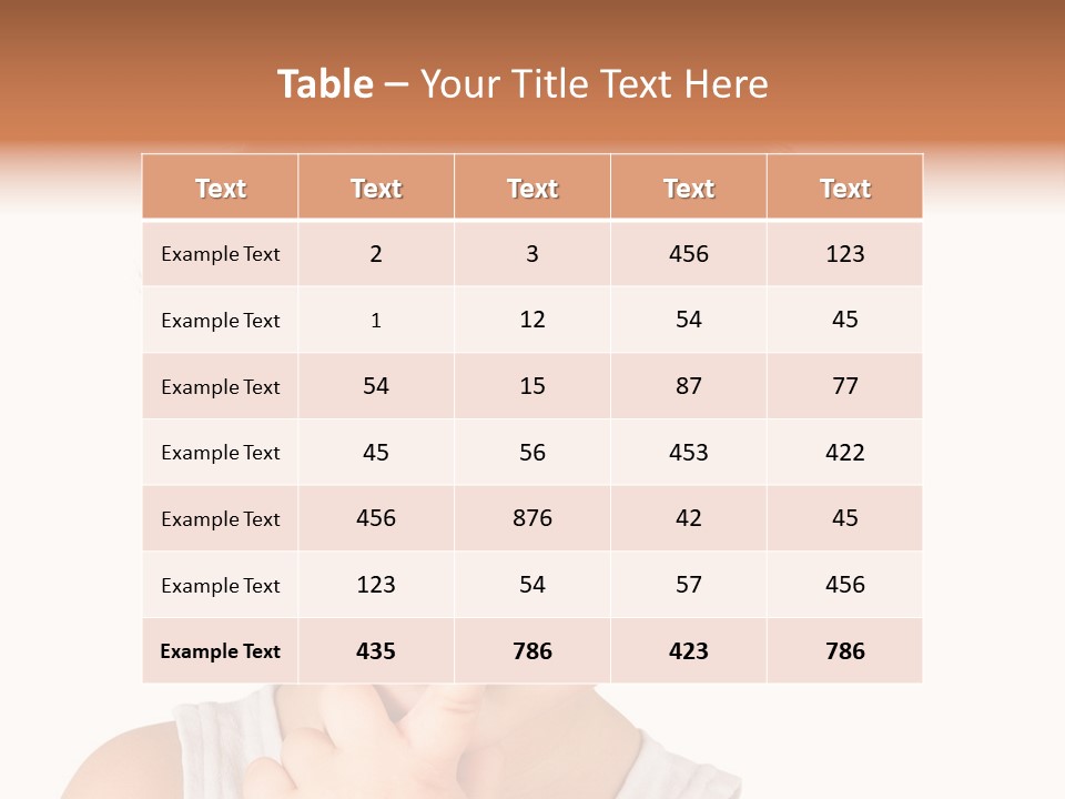 Cut Contemplating Child PowerPoint Template