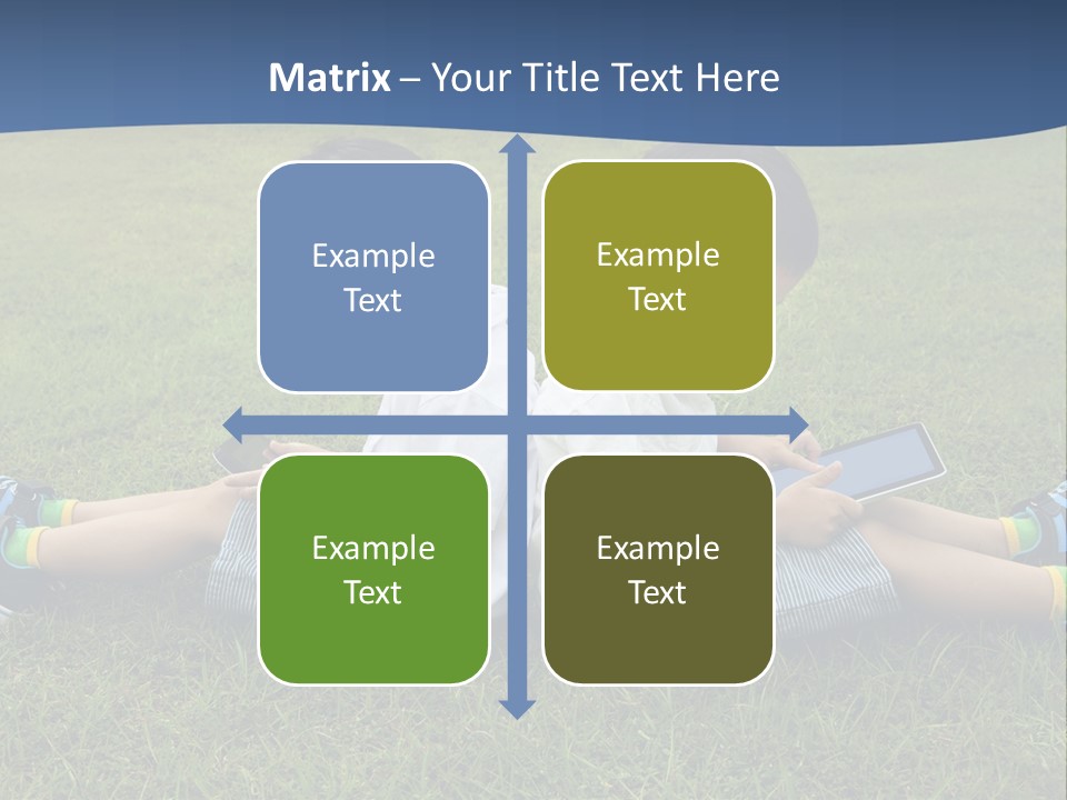 Group Schoolboy Lifestyle PowerPoint Template
