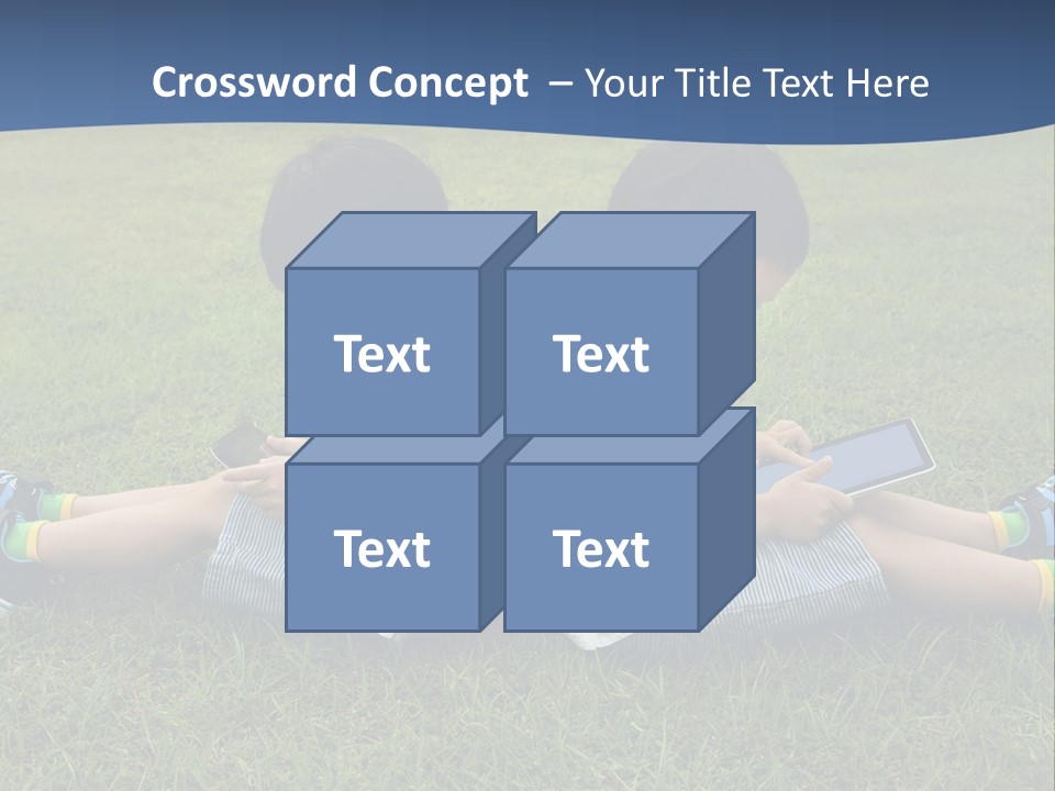 Group Schoolboy Lifestyle PowerPoint Template