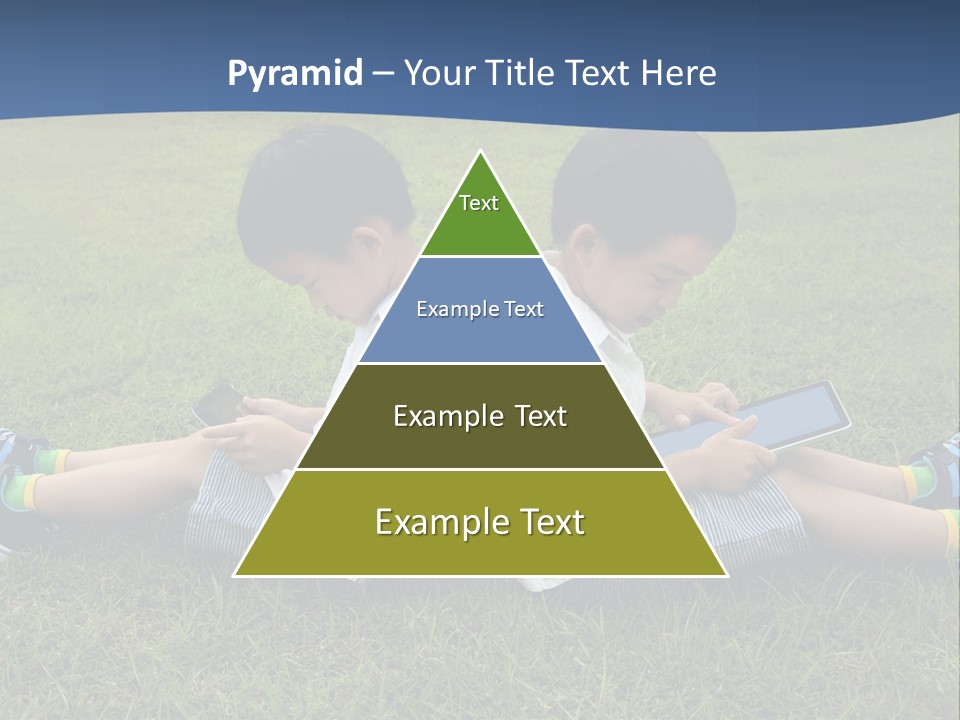 Group Schoolboy Lifestyle PowerPoint Template