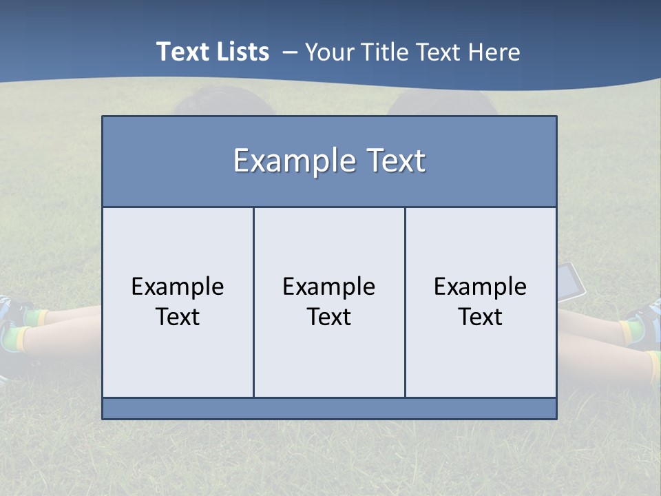Group Schoolboy Lifestyle PowerPoint Template