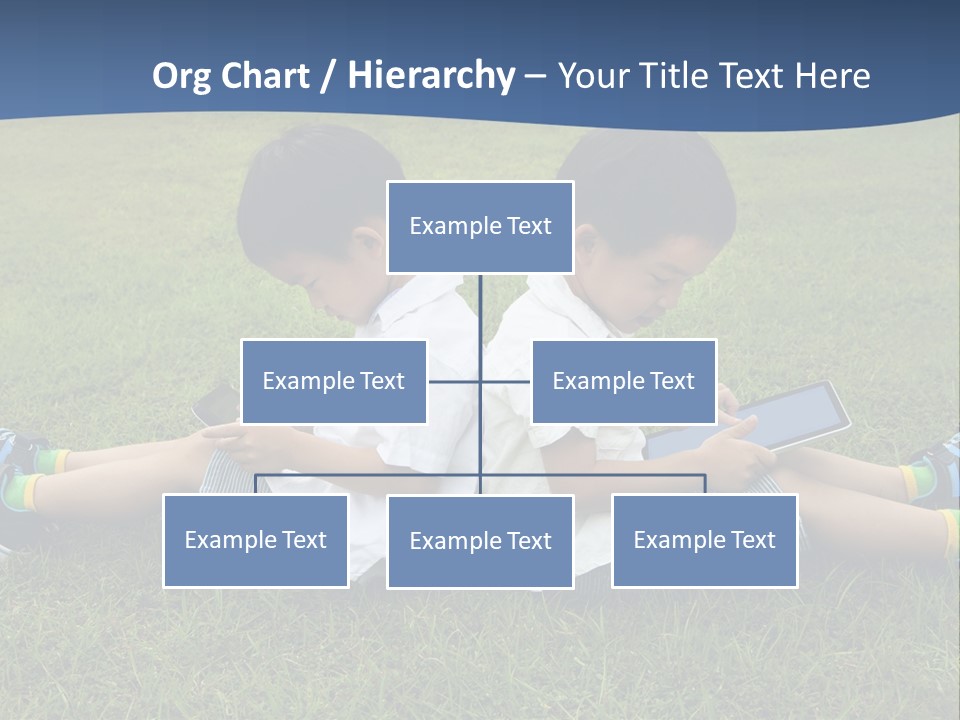 Group Schoolboy Lifestyle PowerPoint Template