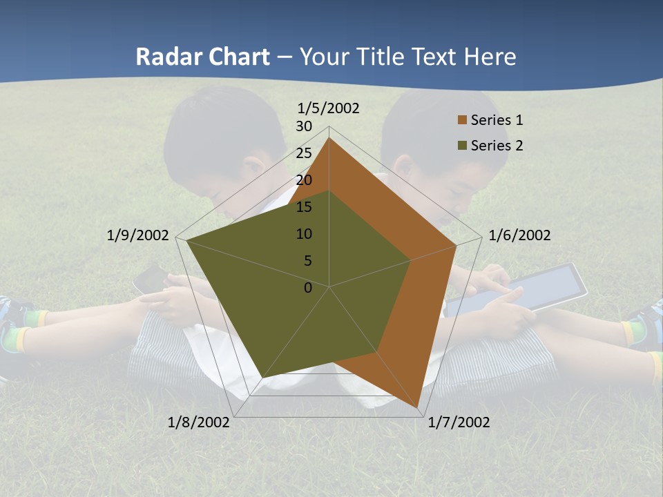 Group Schoolboy Lifestyle PowerPoint Template