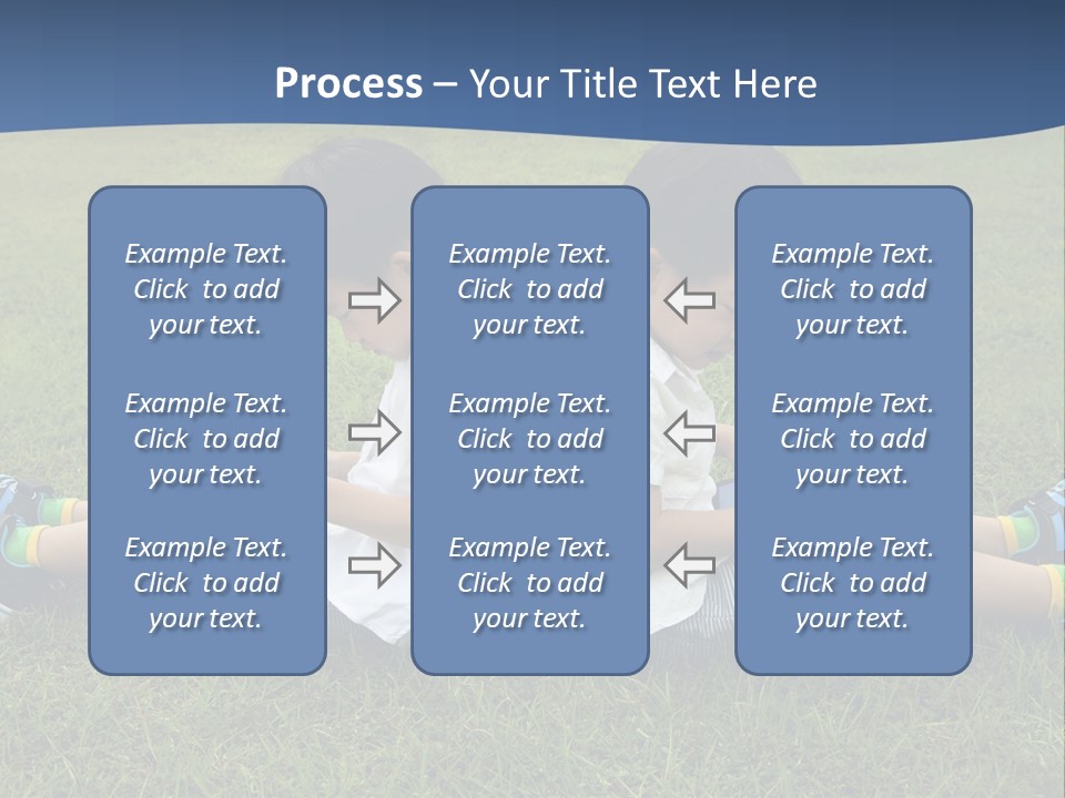 Group Schoolboy Lifestyle PowerPoint Template