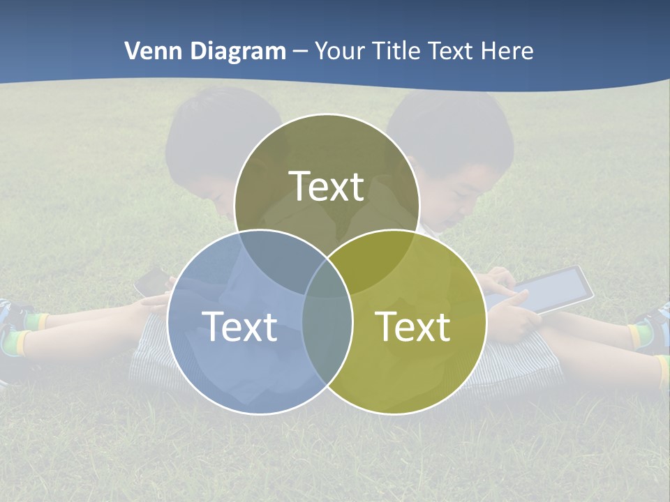 Group Schoolboy Lifestyle PowerPoint Template