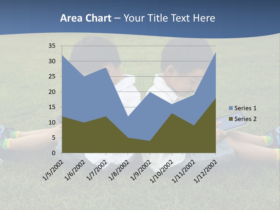 Group Schoolboy Lifestyle PowerPoint Template