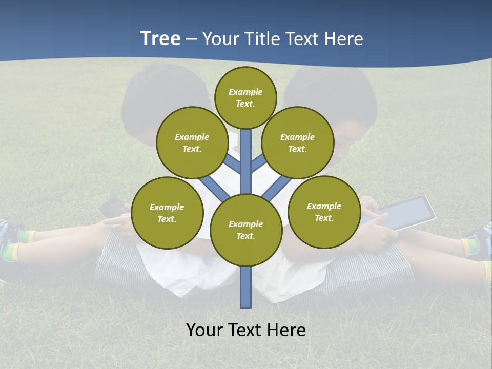 Group Schoolboy Lifestyle PowerPoint Template