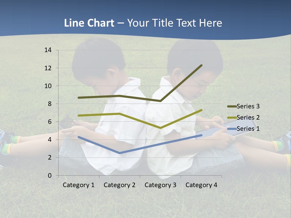 Group Schoolboy Lifestyle PowerPoint Template