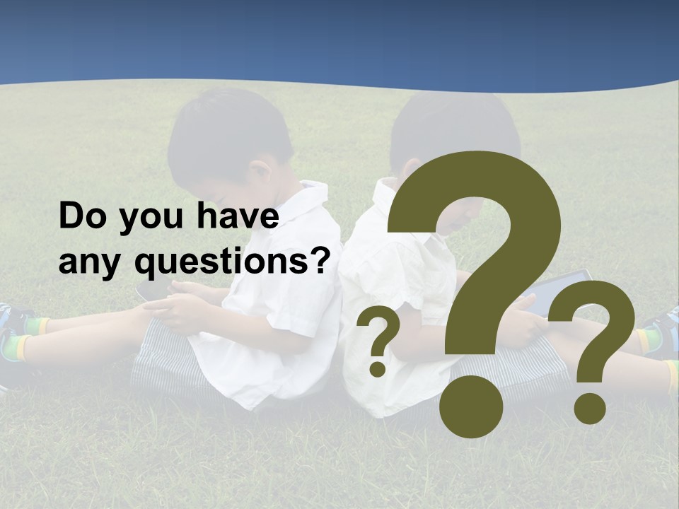 Group Schoolboy Lifestyle PowerPoint Template