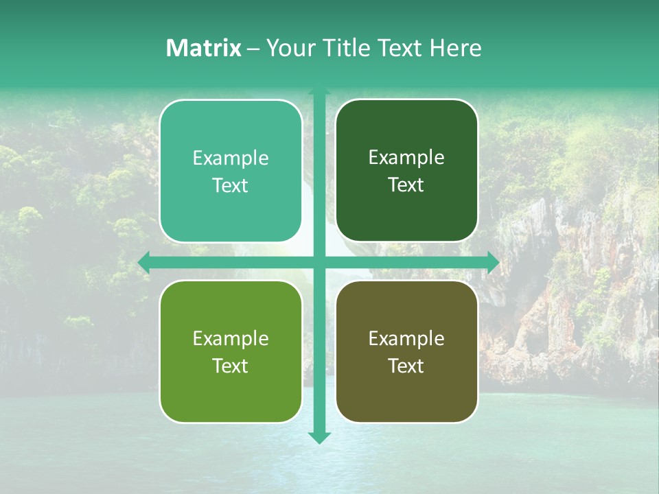 Nobody Beautiful Wave PowerPoint Template