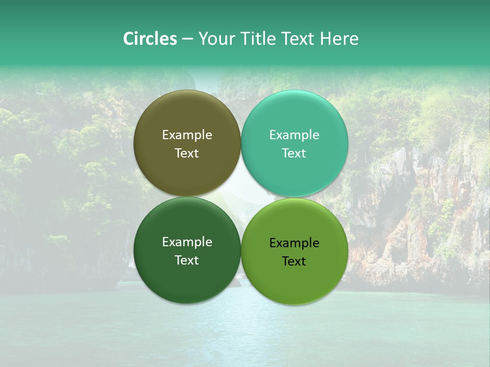 Nobody Beautiful Wave PowerPoint Template