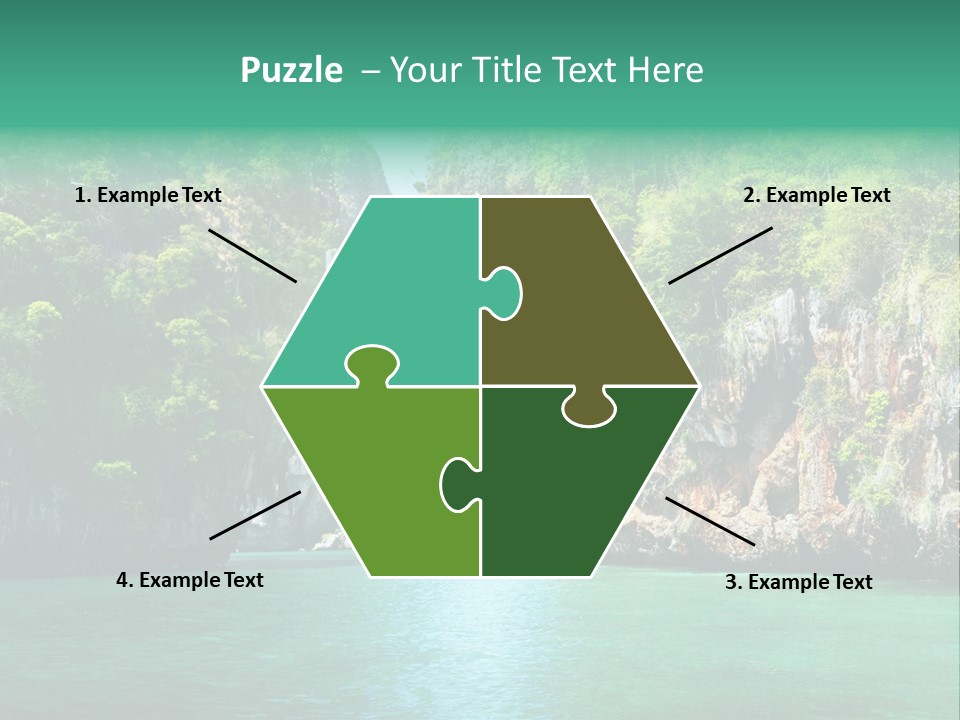 Nobody Beautiful Wave PowerPoint Template