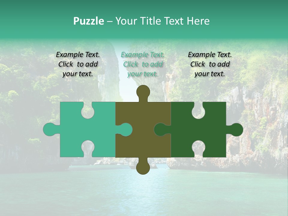 Nobody Beautiful Wave PowerPoint Template