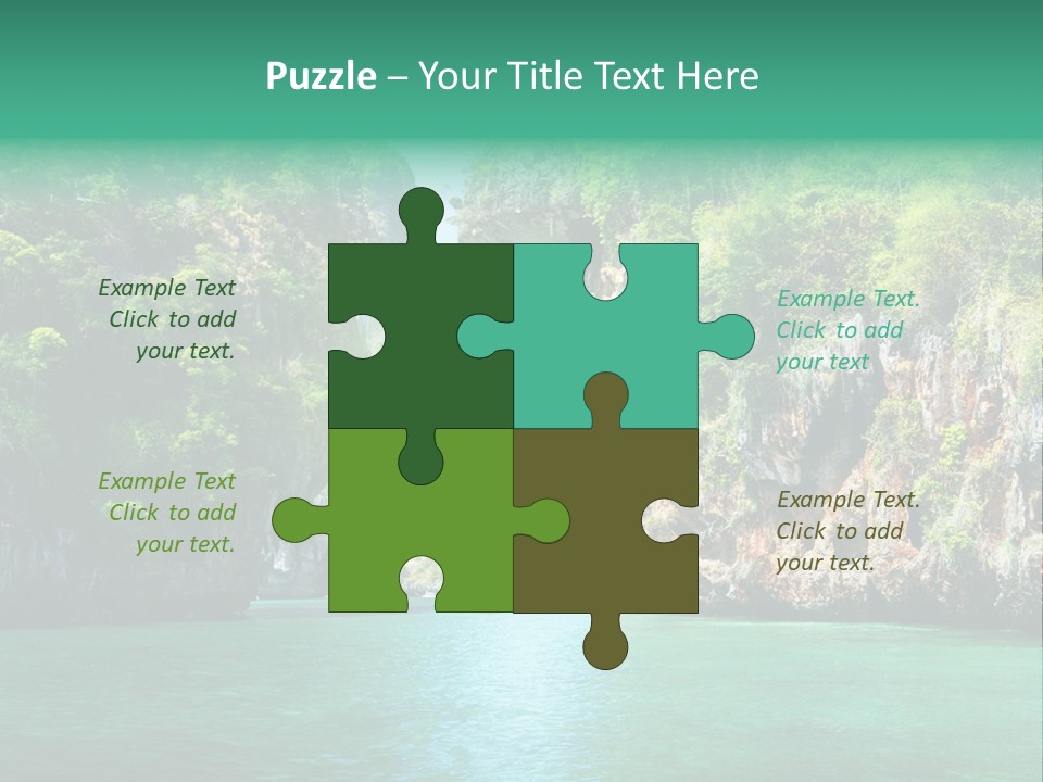 Nobody Beautiful Wave PowerPoint Template