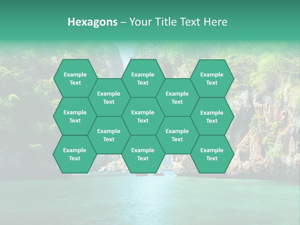 Nobody Beautiful Wave PowerPoint Template