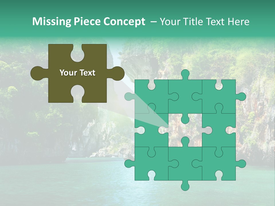 Nobody Beautiful Wave PowerPoint Template