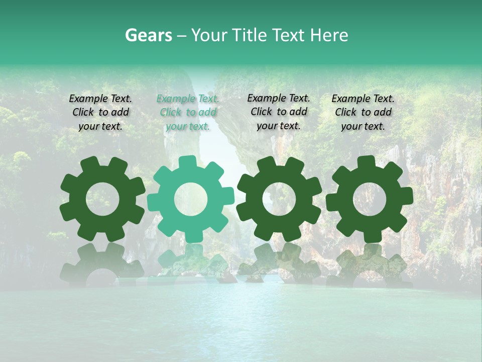 Nobody Beautiful Wave PowerPoint Template