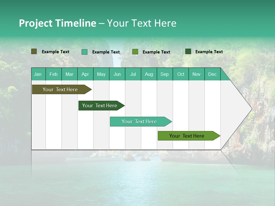 Nobody Beautiful Wave PowerPoint Template