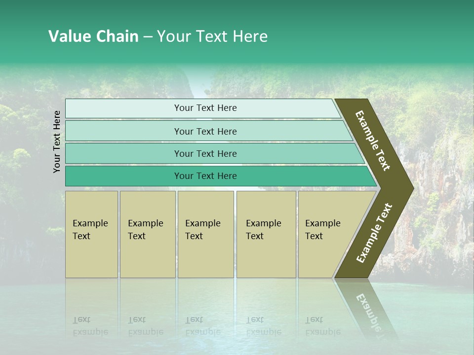 Nobody Beautiful Wave PowerPoint Template