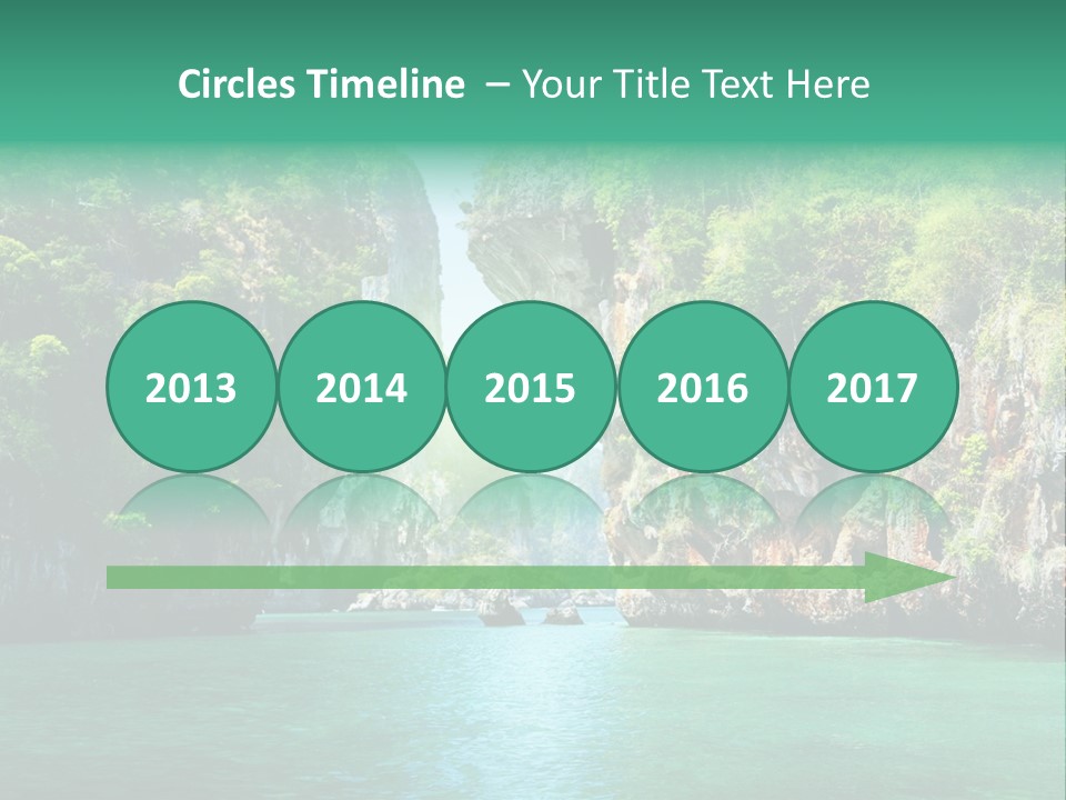 Nobody Beautiful Wave PowerPoint Template