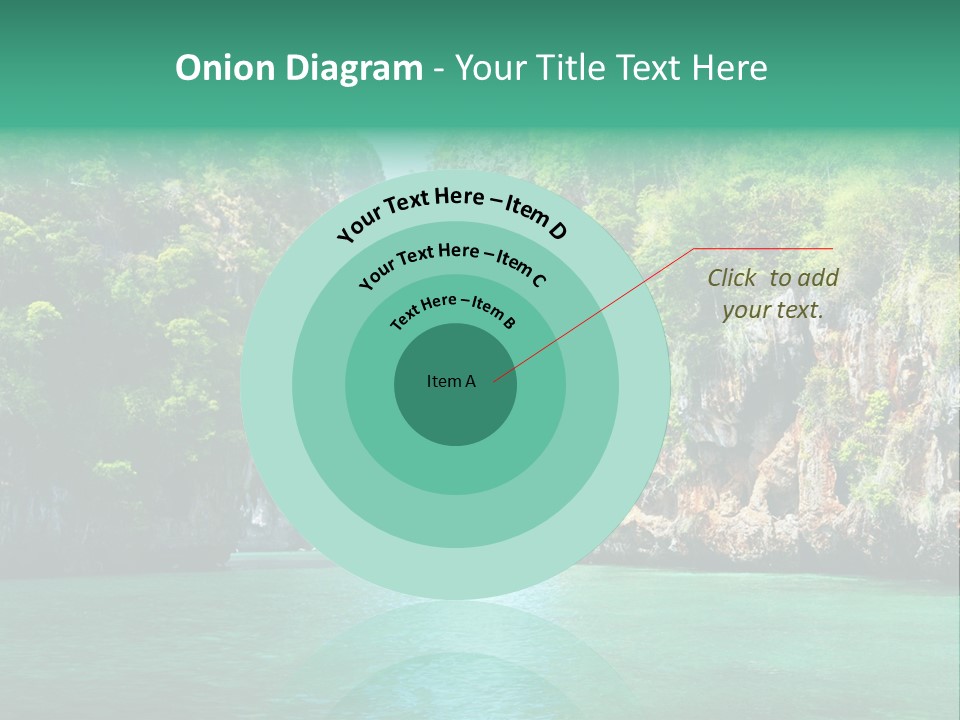 Nobody Beautiful Wave PowerPoint Template