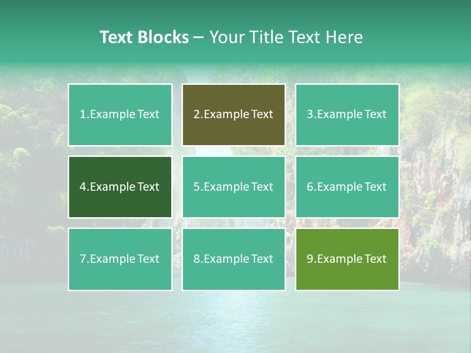 Nobody Beautiful Wave PowerPoint Template