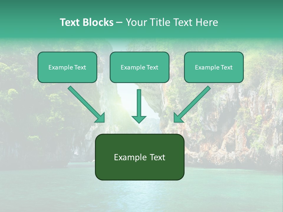 Nobody Beautiful Wave PowerPoint Template