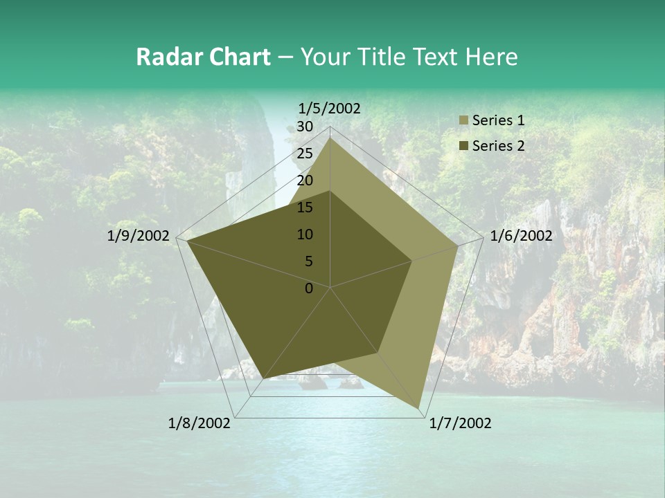 Nobody Beautiful Wave PowerPoint Template