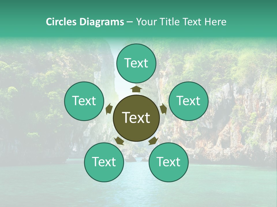 Nobody Beautiful Wave PowerPoint Template