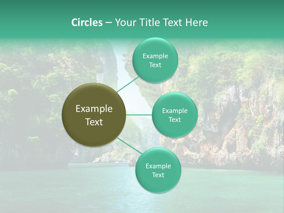 Nobody Beautiful Wave PowerPoint Template