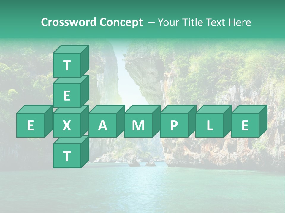 Nobody Beautiful Wave PowerPoint Template