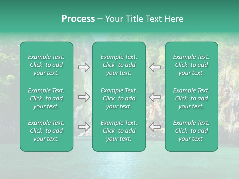 Nobody Beautiful Wave PowerPoint Template