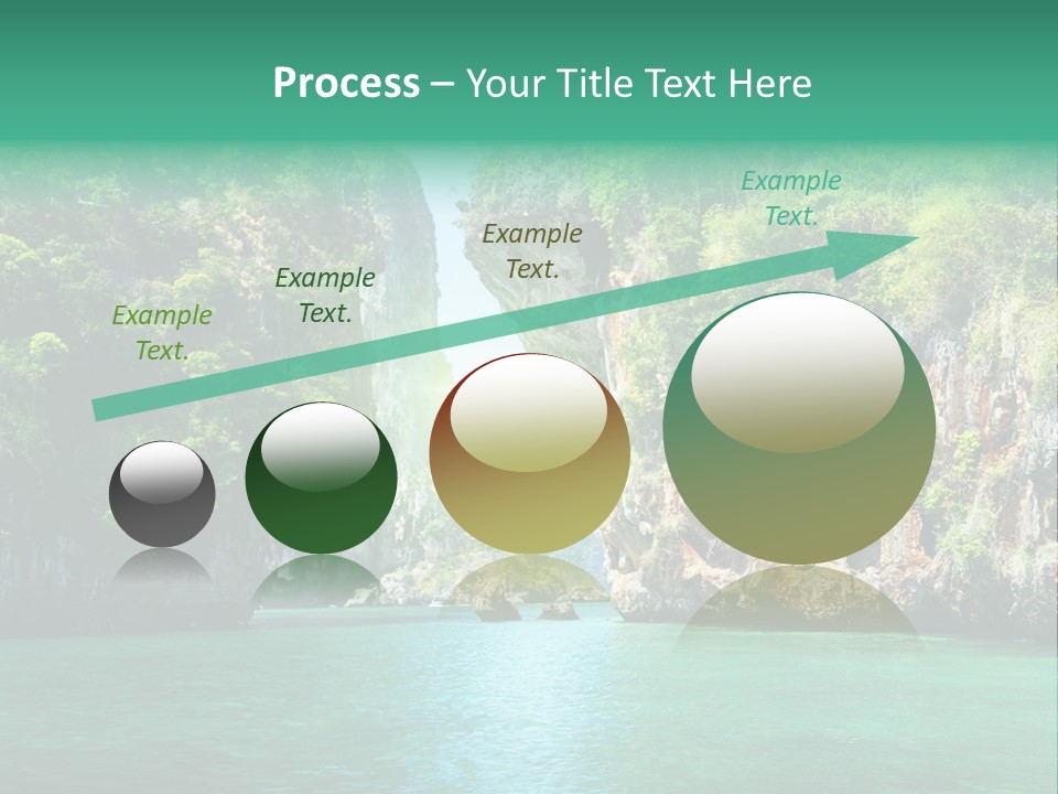 Nobody Beautiful Wave PowerPoint Template