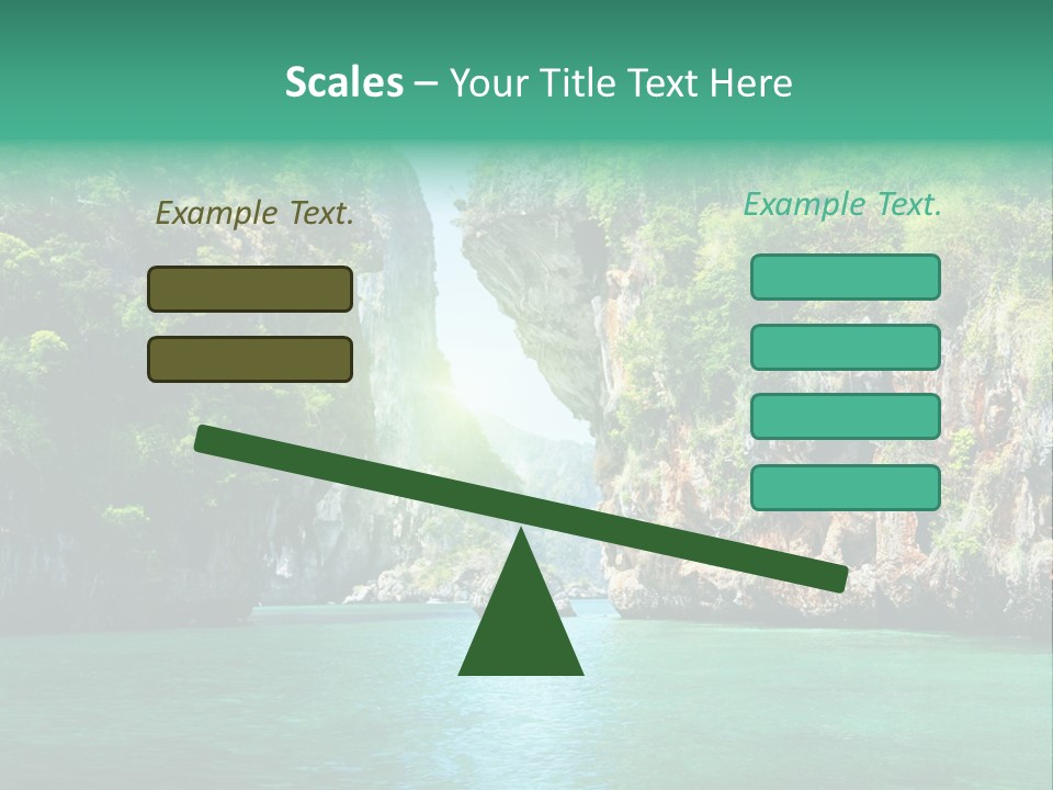 Nobody Beautiful Wave PowerPoint Template