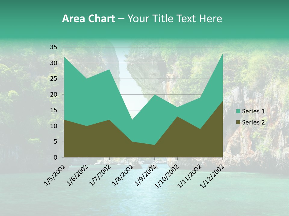 Nobody Beautiful Wave PowerPoint Template