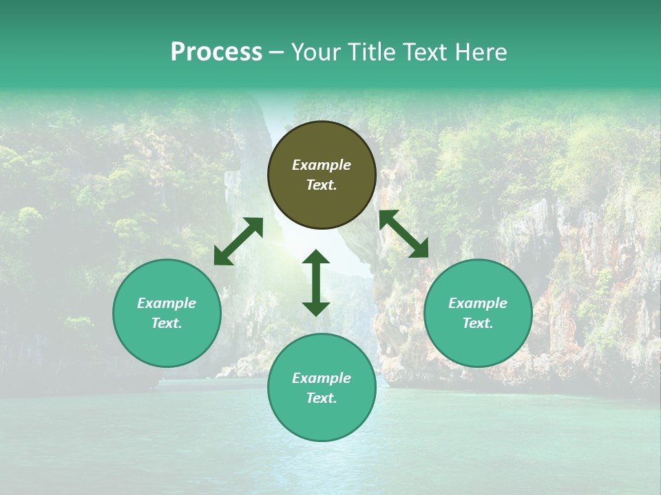 Nobody Beautiful Wave PowerPoint Template